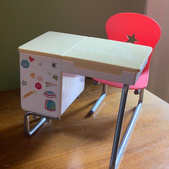 american girl school desk
